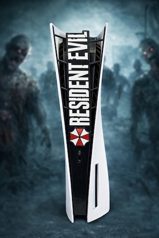 Ps5 Resident Evil Ön Panel Dekor Ps5 Slim / Ps5 Fat / Ps5 Pro Uyumlu Ön Panel Süs Aksesuarı