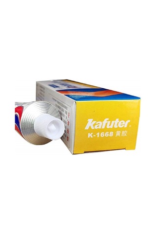 Kafuter K-1668 Elektronik Bileşen Endüstriyel Tutkal Macun Silikon 85g