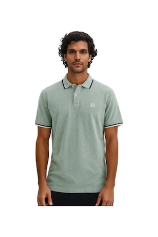 Arma Ar-ma Erkek Polo Yaka Tişört Baskisiz Basic Örme Kumaş Regular Fit %100 Pamuk 30/1 Çift Toplama Penye Pike Y31374356802 Yeşil-y2