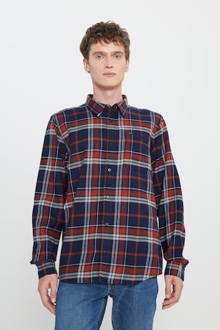 Lee Regular Fit Normal Kesim %100 Pamuk Kırmızı Gömlek Ceket Red