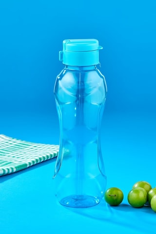 Kolay Kapak Eco Şişe Suluk 500 Ml, Su Şişesi Turkuaz Plastik Diğer