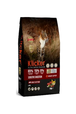 Klıcker Sensitive Kuzulu Yetişkin Kedi Kuru Maması 1 KG
