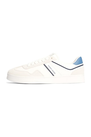 Tommy Hilfiger The Greenwıch Leather Beyaz Erkek Sneaker Beyaz-a Mavı