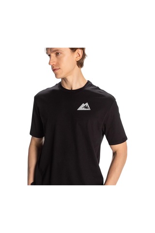 Kappa Erkek Frotis Regular Fit Tişört SIYAH