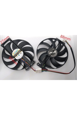 Fdc10H12S9 C For Asus Gtx 1660 Super 1660Ti 2060 2070 Dual Evo Gr