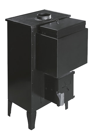 Geniş Camlı Odun Ve Pelet Şömine Sobası - 8 Kw, Fırınlı, Ayarlanabilir Isı Teknolojisi, Eko Model