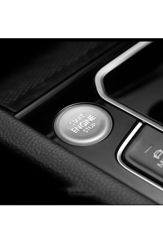 Passat B8 Start Stop Tuş Buton Kaplaması Gümüş Renk