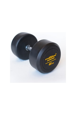 Powerhand 40 KG Kauçuk Kaplı Profesyonel Dambıl