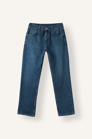 Defacto %100 Pamuk Straight Fit Yıkama Efektli Jean Pantolon H7644ax26aunm28 Mavi-nm28