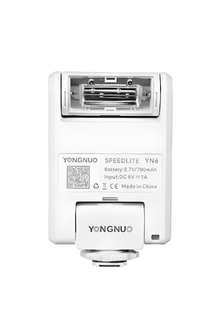 Yongnuo Yn6 Micro Bataryalı Universal Tepe Flaşı Beyaz