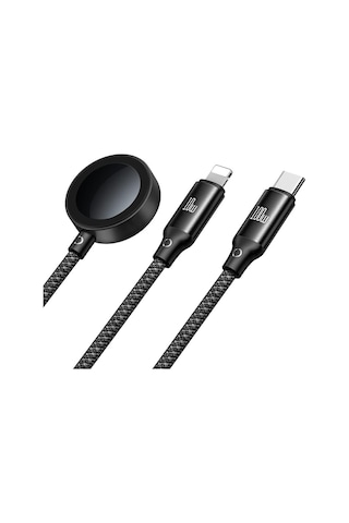 Mcdodo Ca-4940 100w 3in1 Type-c, Lightning Ve Apple Uyumlu iOS Watch Çoklu Şarj Kablosu