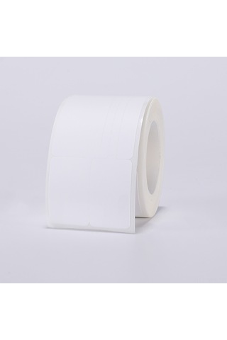 Moveevo Gümüş Ve Jadeiçi İçin Termal Etiket Kağıdı - 30x70mm 100 Adet - Suya Dayanıklı, Keskin Yazdırma -精臣 B3s/b11/b21 Uyumlu Beyaz Etiket 1 Rulo