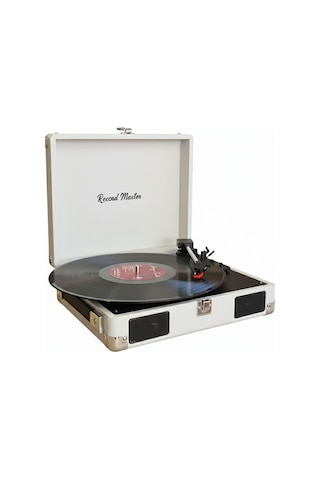 Record Master Rm-311 Açık Gri Renkli Pikap - Tüm Plaklar İle Uyum