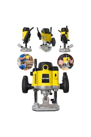 Steiner GT-Yellow 4000 W Profesyonel Devirli Freze Sarı
