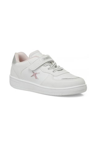 Kinetix Kalen Pu F 6fx Beyaz Kız Çocuk Sneaker 000000000102067496 Beyaz-a Pembe