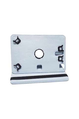 Tcl Tab 10l 10.1" Uyumlu Kılıf 360 Dönerli Unıversal Standlı Kılıf + Nano Ekran Koruyucu + Kalem Mavi