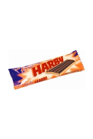 Alpella Harby Sütlü Çikolata Kaplı Karamelli Bisküvi 24 x 25 G