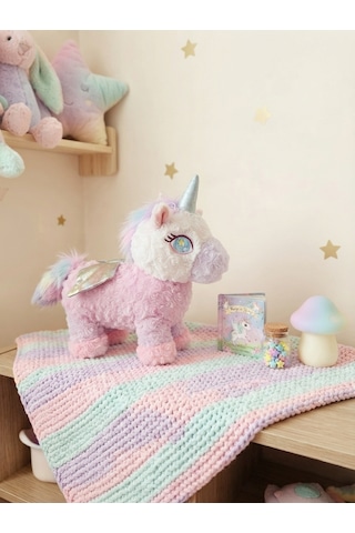 Peluş Ebruli Poni At-30 Cm