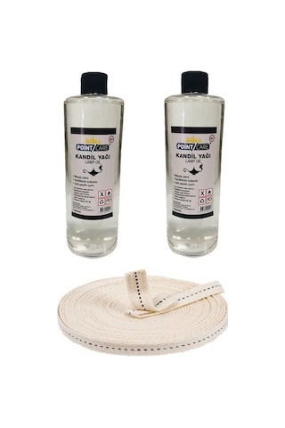 2adet Şeffaf Dumansız Kokusuz İç Mekan Gaz Lambası Yakıtı 1mt Ftl Şeffaf