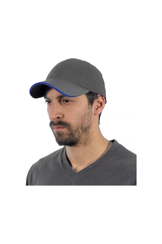 Endüstri Giyim Şensel Spor Şapk, Gri-Saks (110E385) Günlük Şapka