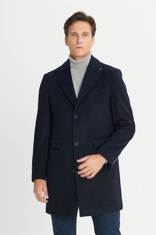 AC&Co / Altınyıldız Classics Erkek Lacı Yünlü Standart Fit Normal Kesim Palto Lacı