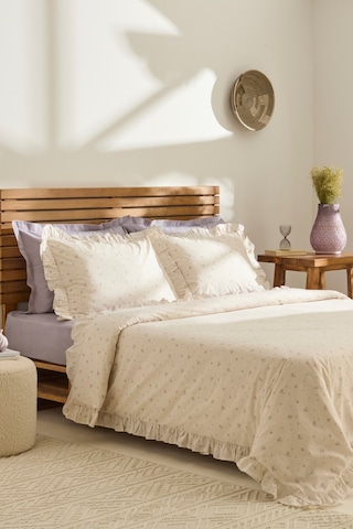 Kaşmir Home Alesya Çift Kişilik Nevresim Takım Lila LILA