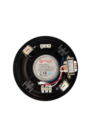 Denox Ls-c 6.5 Sıva Üstü Hoparlör Siyah