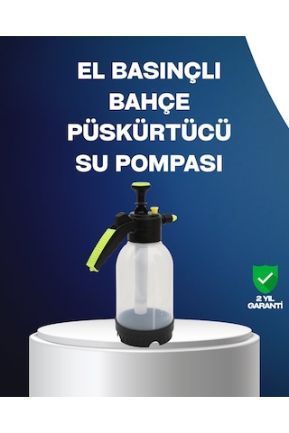 Ayarlanabilir Nozullu Basınçlı Köpük Pompası Araba Yıkama 2l Kapasiteli Standart