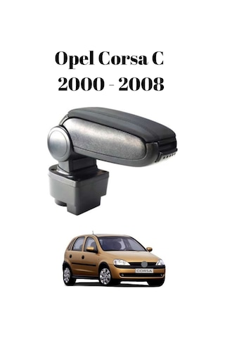 Opel Corsa C 2000 2001 2002 2003 2004 2005 2006 2007 2008 Uyumlu Araca Özel Kolçak Kol Dayama Orta Konsol