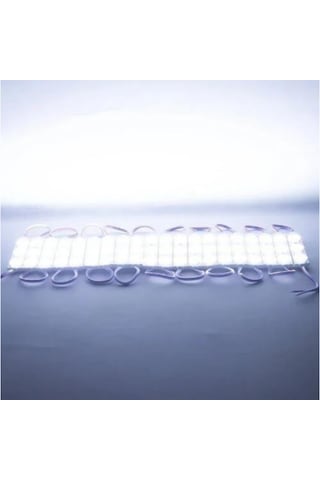 3 Mercekli 3030 Reklamcı Modül Beyaz 12 Volt 3 Watt 10 Adet