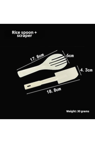 Youmex Plastik Sushi Oluşturma Aleti Seti - 3 Parça Çatal+kazan - Modern Tasarım - Ev Mutfakları İçin Pratik Ve Dayanıklı - Beyaz Beyaz