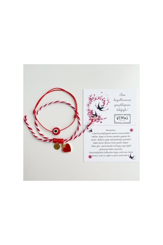Marteniçka Bileklik Koyu Kırmızı 14216347