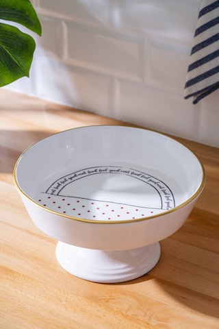 Acar Feel Good Ayaklı Sunum Tabağı - 23 Cm
