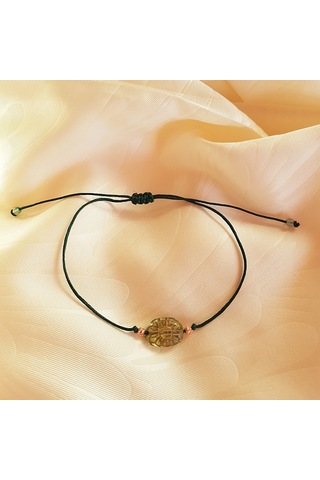 925 Ayar Gümüş Çek Kristali Bileklik