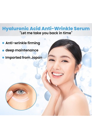 Vkemall Eelhoe Hyaluronik Asit Çarpıklık Giderici Serumu: Cilt Nemlendirici, Parlaklatıcı, Elastikite Artırıcı, Kuru Cilt Bakımı