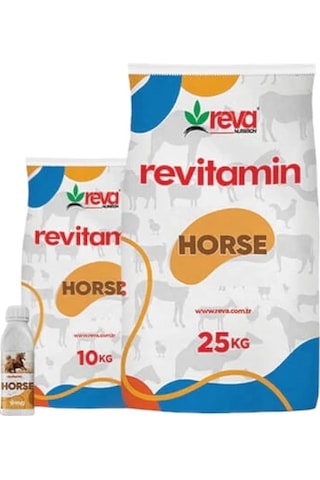 Revitamin Horse Atlar İçin Vitamin Ve Mineral Takviyeli Hayvan Yem Katkısı 10 Kg
