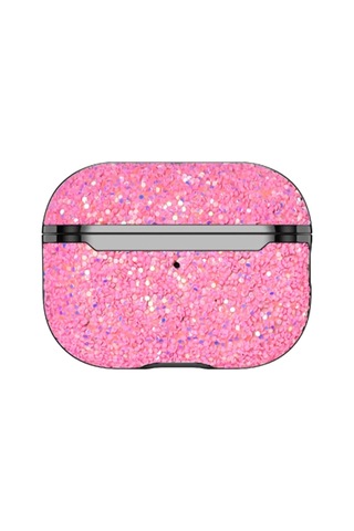 Onegif Apple Uyumlu AirPods Pro 2 2.nesil Bright Simli Kapak Pembe