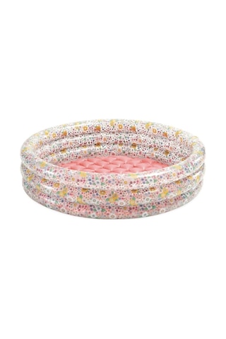 Ih58427 Intex 3 Boğumlu Çiçek Desenli Bebek Havuzu 86x25cm Pembe