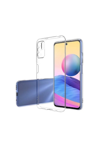 Xiaomi Redmi Note 10 5G Kilif Seffaf Silikon Hibrit Case 507184930