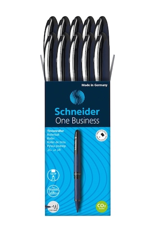 Schneider One Business 0.6 İmza Kalemi 10 Lu Siyah