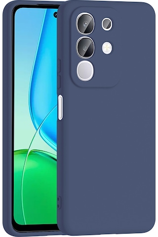 Vivo Y29 4g Kılıf Zore Mara Lansman Kapak Lacivert