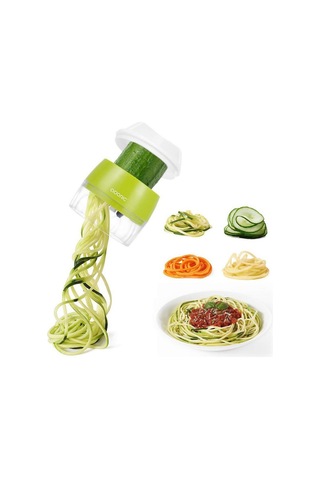 Spiralizer Sebze Kesici El Tipi Yeşil 1 Adet Diğer