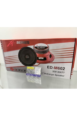 Edison Ed-m602 16.5 Cm Midrange Oto Araç Hoparlörü
