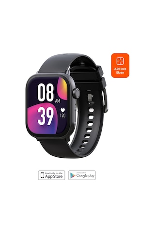 Polosmart PSSW25 Bluetooth V5.0 2.01 " Akıllı Saat (Distribütör Garantili)