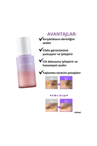 Varı Hope Varı:hope Triple Collagen Premium Ampoule 30 Ml 3 Çeşit Kolajen İçeren Sıkılaştırıcı Premium Ampul