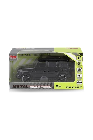 Vardem Kut.çek Bırak 1:32 Işıklı Ve Sesli Metal Jeep - Siyah