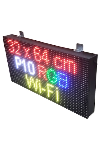 32x64cm P10 Rgb Led Tabela