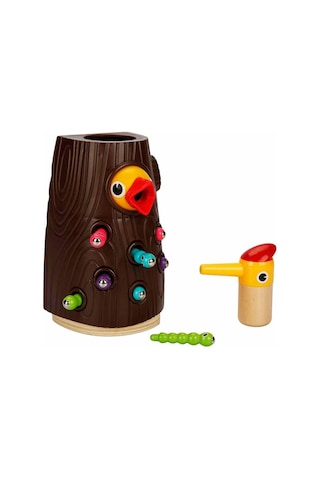 Woody Manyetik Ağaçkakan Besleme Oyunu 10 Parça