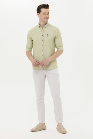 U.S. Polo Assn. U S Polo Assn Slim Fit Açık Gri Erkek Pantolon 1600040 001