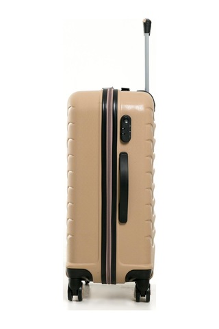 Yefa Pp Polipropilen Kırılmaz Orta Boy Valiz Altın